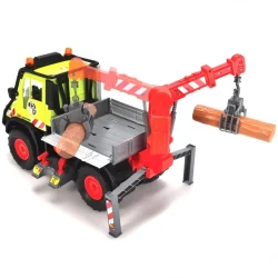 Unimog U530 Log Carrier Crane Arm Truck - 3