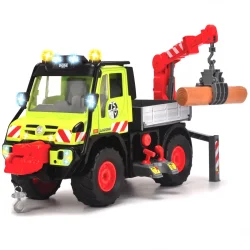 Unimog U530 Log Carrier Crane Arm Truck - 1