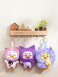 Upset Duck - Renkli Oyuncular Serisi Anahtarlık Sürpriz Paket - 3