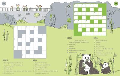 Usborne - 100 Chıldren's Crosswords Animals - 3