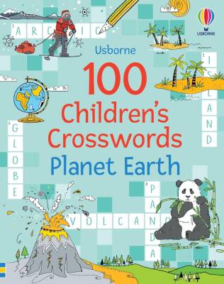Usborne - 100 Chıldren's Crosswords: Planet Earth - 1