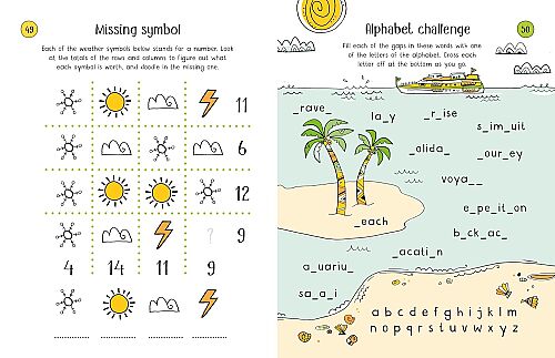 Usborne - 100 Children's Puzzles And Games: Holiday - 2