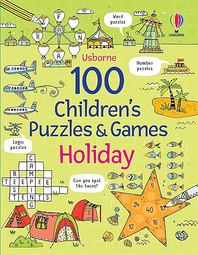 Usborne - 100 Children's Puzzles And Games: Holiday - 1