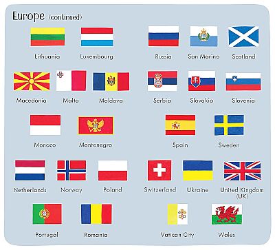 Usborne - 199 Flags - 2