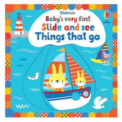 Usborne Bvf Slide And See Things That Go - 1
