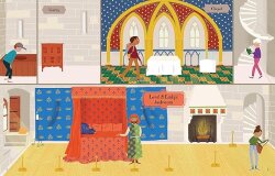 Usborne - Castle Sticker Book - 2