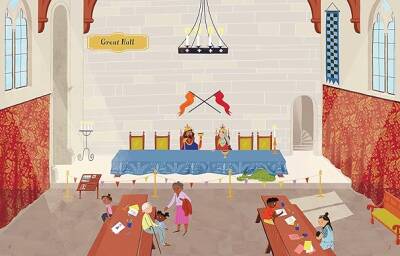 Usborne - Castle Sticker Book - 3