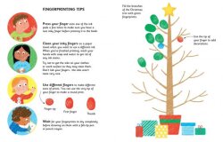 Usborne Fingerprirnts Activities - Christmas - 2