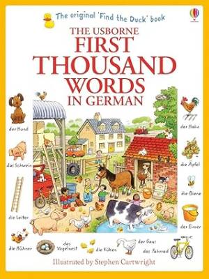 Usborne - First Thousand Words In German - 1