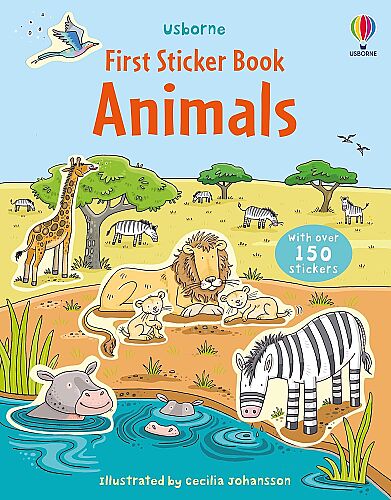 Usborne - First Sticker Book Animals - 1