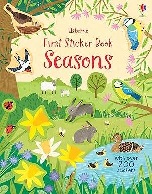Usborne - First Sticker Book Seasons - 1
