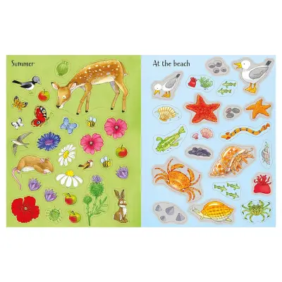 Usborne - Fyt POPpy And Sams Nature Sticker Book - 2