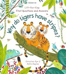 Usborne - Lift The Flap First Q&A Why Do Tigers Have Stripes? - Usborne