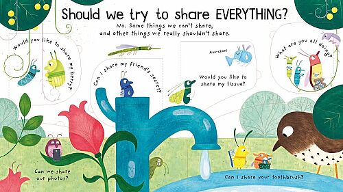 Usborne - Lift The Flap First Q&A Why Should I Share? - 4