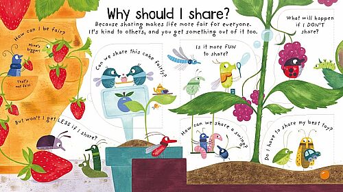Usborne - Lift The Flap First Q&A Why Should I Share? - 3