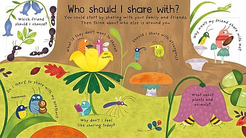 Usborne - Lift The Flap First Q&A Why Should I Share? - 2