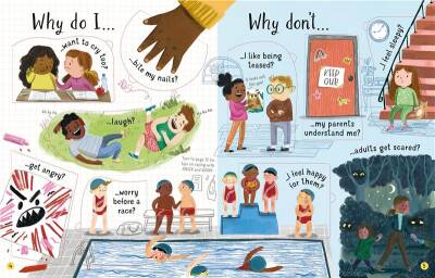 Usborne - Lift The Flap Questions and Answers About Feelings - 3