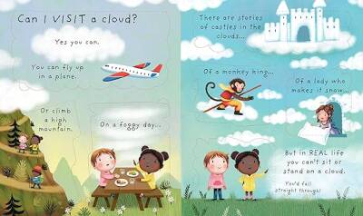 Usborne - Lift The Flap Very First Q&A What Are Clouds? - 2