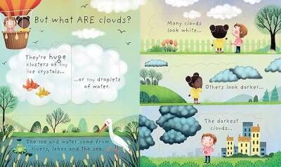 Usborne - Lift The Flap Very First Q&A What Are Clouds? - 4