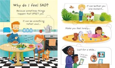 Usborne - Lift The Flap Very First Q&A: Why Do I (Sometimes) Feel Sad - 2