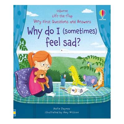 Usborne - Lift The Flap Very First Q&A: Why Do I (Sometimes) Feel Sad - 1