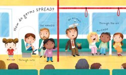 Usborne - Lift-The-Flap Very First Questions And Answers: What Are Germs? - 2