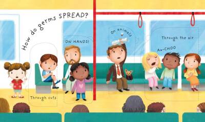Usborne - Lift-The-Flap Very First Questions And Answers: What Are Germs? - 2