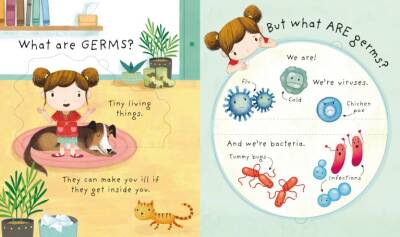 Usborne - Lift-The-Flap Very First Questions And Answers: What Are Germs? - 3