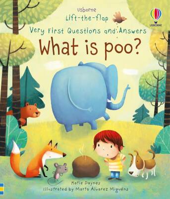 Usborne - Lift-The-Flap Very First Questions And Answers What İs Poo? - 1