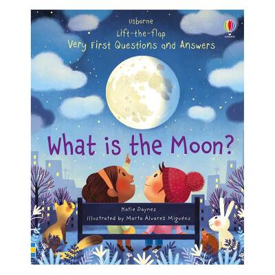 Usborne - Lift-The-Flap Very First Questions And Answers: What İs The Moon? - 1