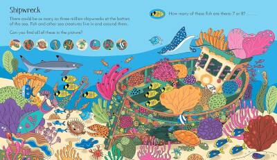 Usborne Little Childrens Under The Sea Activity Book - 2