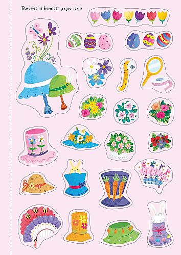 Usborne - Little First Stickers Bunnies - 3