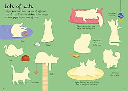 Usborne - Little First Stickers Cats And Kittens - 3