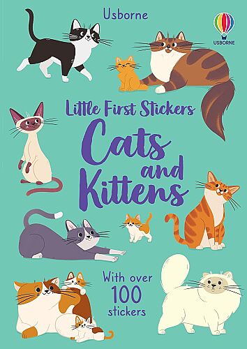 Usborne - Little First Stickers Cats And Kittens - 1