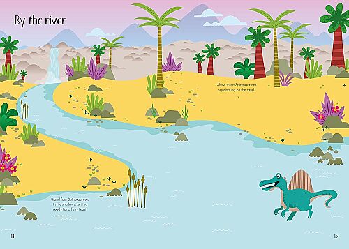 Usborne - Little First Stickers Dinosaurs - 4