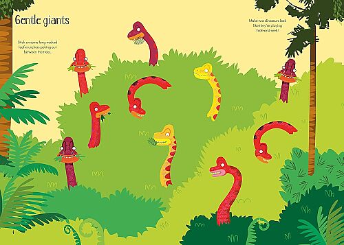 Usborne - Little First Stickers Dinosaurs - 2