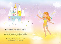 Usborne - Little Sticker Dolly Dressing Rainbow Fairy - 3