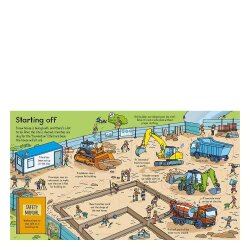 Usborne - Look Inside A Building Site - 2