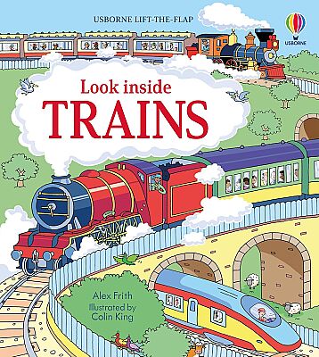 Usborne Look Inside Trains - 1