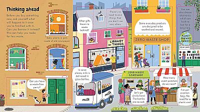 Usborne - Look Inside What We Throw Away - 3