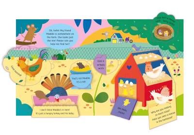 Usborne - My First Lift The Flap Look & Find Farm - 4