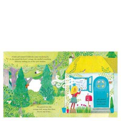 Usborne - Peep Inside A Fairy Tale Goldilocks And The Three Bears - 3