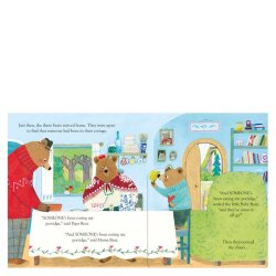Usborne - Peep Inside A Fairy Tale Goldilocks And The Three Bears - 2
