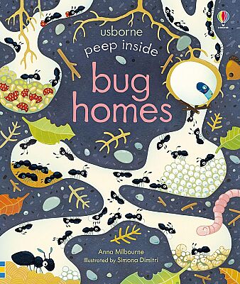 Usborne - Peep Inside Bug Homes - 1