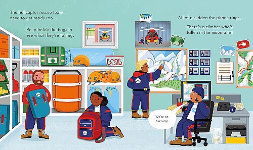 Usborne - Peep Inside How A Helicopter Works - 3