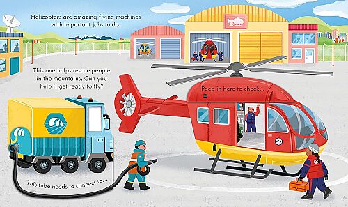 Usborne - Peep Inside How A Helicopter Works - 2