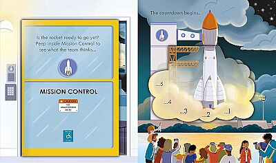 Usborne - Peep Inside How A Rocket Works - 4