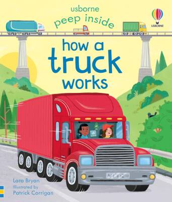 Usborne - Peep Inside How A Truck Works - 1