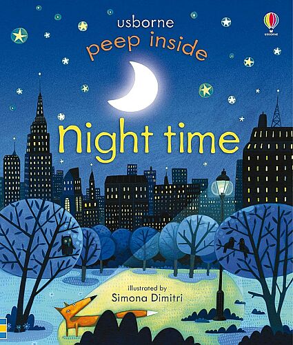 Usborne Peep Inside Night - Time - 1