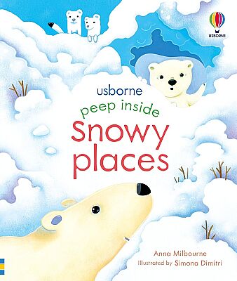 Usborne Peep Inside Snowy Places - 1